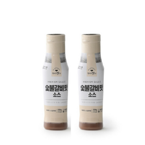 아워홈 숯불갈비맛소스 (250g 2개묶음), 250g, 2개