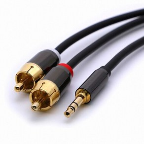 3.5 ST to RCA 2선 OFC 케이블 1.5M CM-SR02