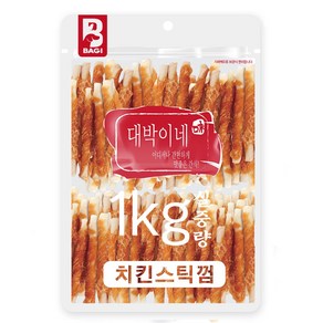 대박이네 실중량 1kg 대용량 강아지간식 애견간식