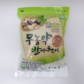 [24년햅쌀] 장세순 유기농/무농약/발아현미 3kg 4kg 4.5kg 현미 산지본사직송, 4개, 1kg