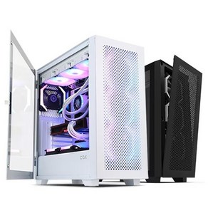 한성컴퓨터 인텔 i7 14700K RTX4070 Ti SUPER 32GB+1TB 슈컴 조립PC 게이밍 데스크탑 조립컴퓨터, 블랙