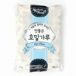 새롬푸드 맛좋은 호밀가루 1kg, 2개