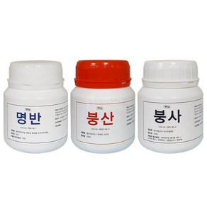 삼현제약 명반 붕산 붕사 180g 1개