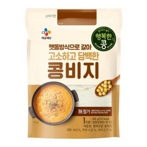 (냉장)CJ제일제당 행복한콩 콩비지320g, 2개, 320g