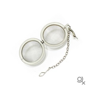 캔캔보보 스텐 멸치 다시망 4.5CM 스텐육수망, 1개