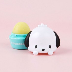 산리오 캐릭터즈 촉촉한 입술관리 과일향이 첨가된 립밤, 포차코(샤인머스캣), 1개, 8g