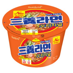 삼양라면 컵, 5개