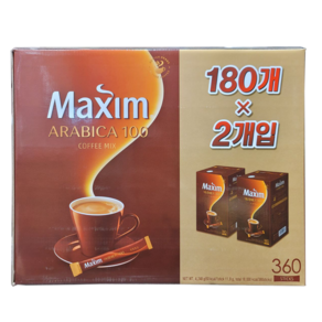 맥심 아라비카 100 커피믹스, 11.8g, 360개입, 1개