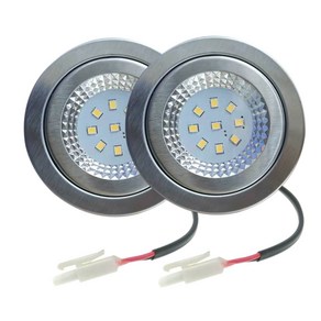 LED 주방 쿠커 레인지 후드 라이트 투명 유리 배기 환풍기 램프 15W 할로겐 상당 220 240V 1 5W 60mm 2, Wam White, 아니다, 220-240V 1.5W, 1개