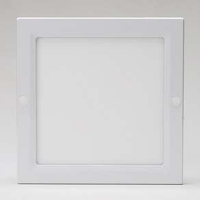 비츠온 LED 엣지 슬림 사각 직부등 20W 220mm, 화이트 + 주광색, 1개