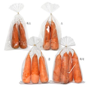 감자 고구마 마 토란 당근봉투(소)무지(20*34)-100장, 100개