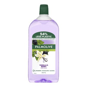 팜올리브 바닐라 베리 액상 포밍 핸드워시 리필 500ml Palmolive Foaming Hand Wash Vanilla Bey Refill, 1개