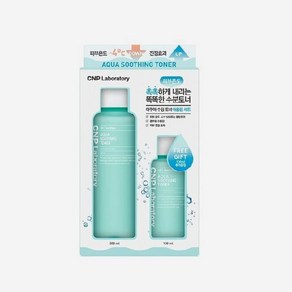 CNP차앤박 CNP 아쿠아 수딩 토너 200ml+100ml 206669, 200ml, 2개