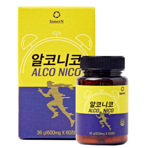 알코니코 임상실험완료 성분 AN-1000B, 1개, 60정