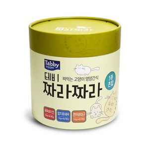 테비 짜라짜라 짜먹는 고양이간식 3종혼합 120p (새우와치킨 참치와새우 연어와대구)