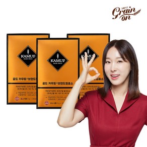 그레인온 골드 카무트 브랜드밀 효소, 90g, 3개