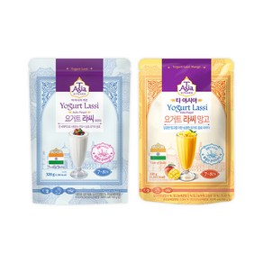 [티아시아] 요거트 라씨 망고 라씨 파우더 320g x2팩구성