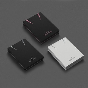 CD 블랙핑크 - 정규2집 앨범 본핑크 BOX SET, 박스셋_블랙 버전+지관통에 담은 포스터1종