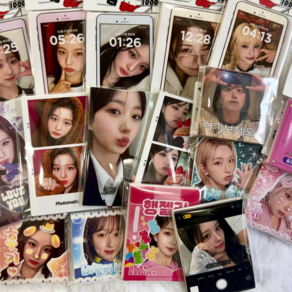 [꼼지락샵]아이돌 도무송비공굿 랜덤박스 12디자인(약150장이상) kpop i-dol sticke andom box, 1개, 엔믹스