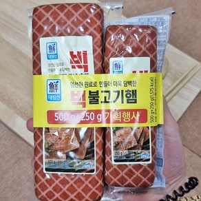 5분마켓 대림 빅불고기햄 스모크햄 부대찌개햄 750g, 1개