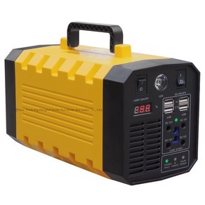 couyo 캠핑용 파워뱅크 220v 대용량배터리 + 12v 시거잭, 500W288Wh12V/26Ah 75000mah, EPS-500C+차량용 시거잭