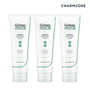 참존 징코 내츄럴 클렌징 폼 180ml 3개