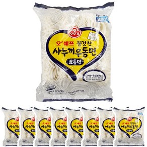 오쉐프 쫄깃한 사누끼우동면 보통면 (200g x 5개) 8봉지