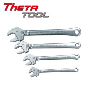 THETA TOOL 세타툴 자동몽키스패너 SH-0911 SH-1214 SH-1517 SH-1820, 1개