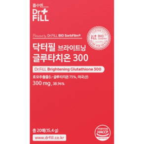 닥터필 브라이트닝 글루타치온 300 필름형 20매 x 1박스, 1개, 15.4g