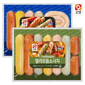 사조 델리모듬소시지450g+수제모듬소시지385g