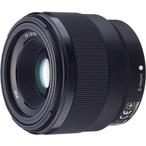 소니(SONY) 표준 단초점 렌즈 풀사이즈 FE 50mm F1.8 디지털 일안 카메라 [E 마운트]용 순정 SEL50F18F, 단일 항목