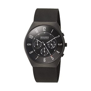 스카겐 Watch Grenen Chronograph SKW6822 남성 블랙 데일리 고급 손목시계