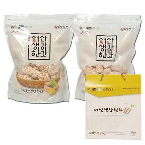 서산생강한과 명절선물 내고향 500g~1kg 산자 유과 과즐, 500g, 1개