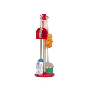 멜리사앤더그 청소도구세트 / Melissa n Doug Dust Sweep And Mop, 1개