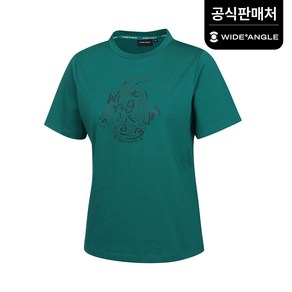 [와이드앵글 공식] [골프] 여성 CO 에센셜 라운드 티셔츠 L WWM24292G8