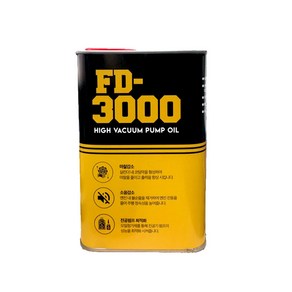 식품용윤활제 진공펌프(미네랄오일) FD-3000 HACCP, 1개