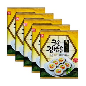 한성 구운김밥김20g(10매)x5봉, 20g, 5개