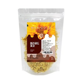 바른건강 메리골드 꽃차 마리골드 차 MARIGOLD 메리골드꽃잎 차, 180g, 1개, 1개입