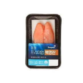 동원 프리미엄 백명란 100Gx2입 (냉장), 선택1  - 보냉백, 1개, 100g