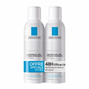 라로슈포제 피지올로지컬 데오드란트 스프레이 150ml x 2 (민감성), 2개