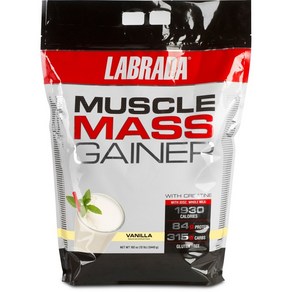 Labada 라브라다 머슬 매스 게이너 5.4kg / LABRADA Muscle Mass Gaine 12LB Vanilla, 1개