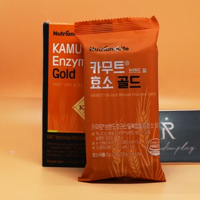 뉴트리원 카무트 효소 골드 3g x 30포, 1박스, 90g