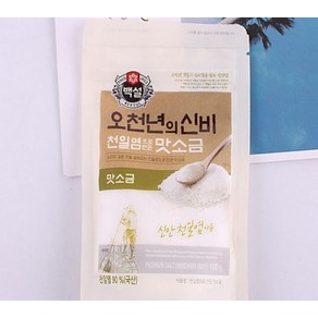 백설 오천년의 신비 천일염으로 만든 맛소금, 2개, 300g