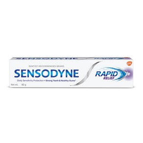 Sensodyne Toothpaste Rapid Relief, 1개, 80ml