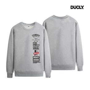 듀클라이 DUP-155 M~4XL 빅사이즈 프리미엄 맨투맨 기모선택