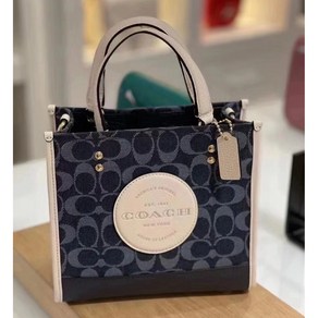 COACH 코치 토트백 뎀프시 시그니처 자카드 뎀시 크로스백 여성 미니가방 C5638