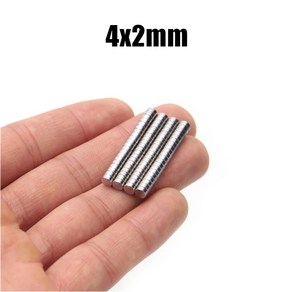 4x2mm (10개) 네오디움 원형자석