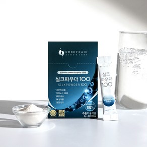 스윗레인 실크파우더100 실크아미노산 실크펩타이드, 90g, 3개