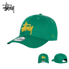 스투시 모자 뉴에라 베이직 스트랩백 남녀공용 STUSSY 볼캡