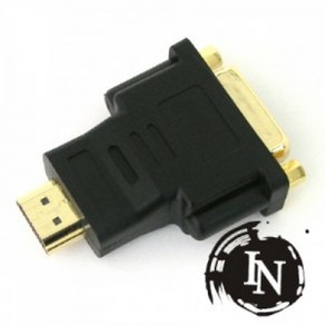 인네트 DVI(F) - HDMI(M) 변환 젠더 IN-DVI(F)HDMI(M), 1개